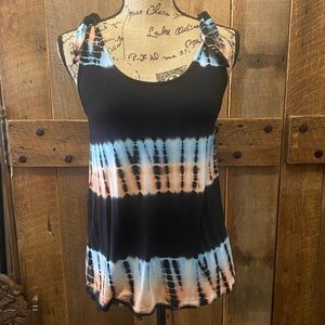 Flowy tie dye tank